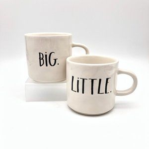 Rae Dunn BIG/LITTLE Mugs Set of 2  NWT/NIB